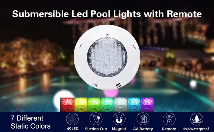 Inground pool lighting Inground pool lighting