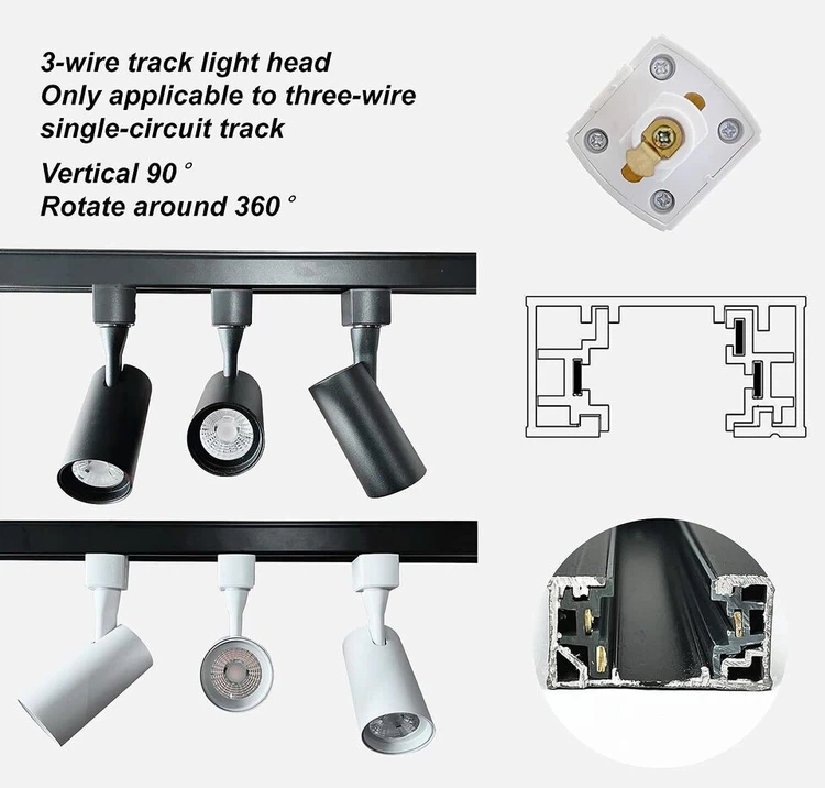 High Lumen Led Track Light High Lumen Led Track Light