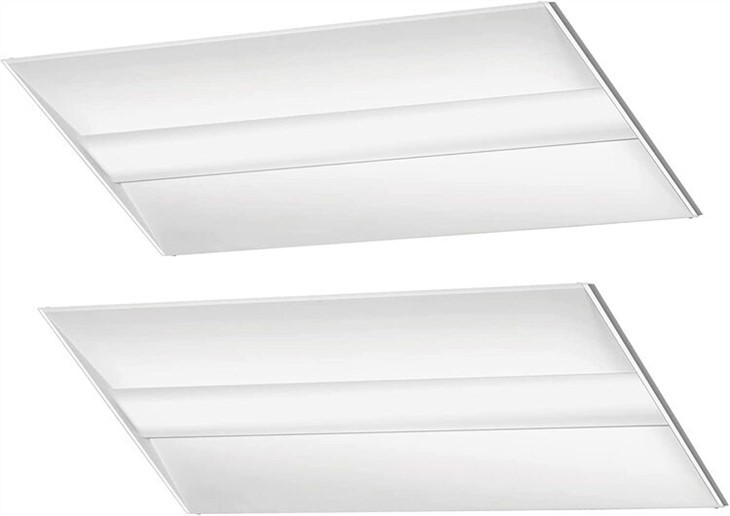Troffer led 2x4 cu baterie de rezervă
