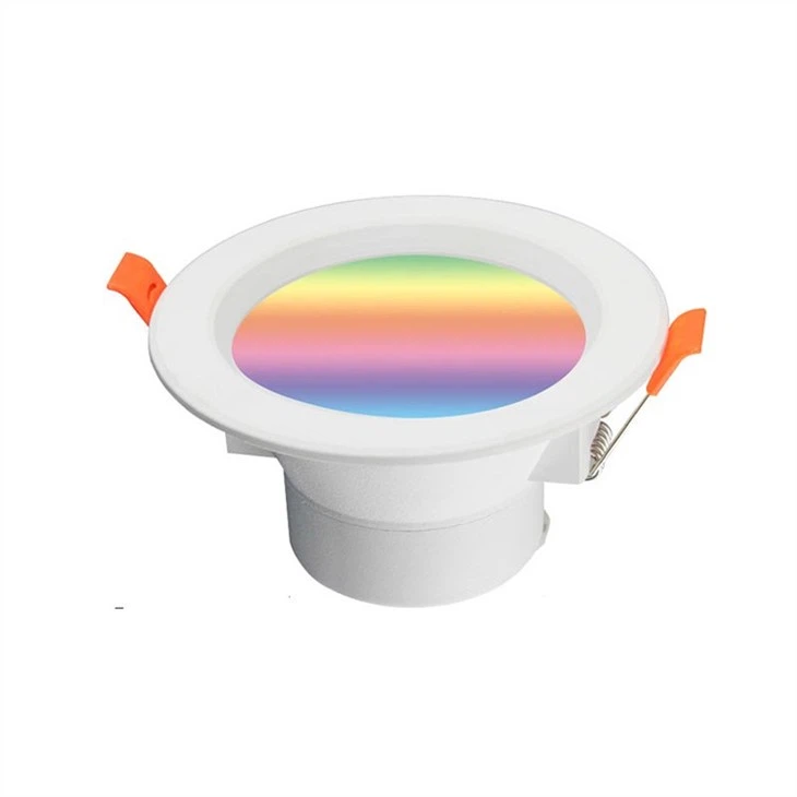 Schimbarea culorii iluminatului încastrat fără cană
