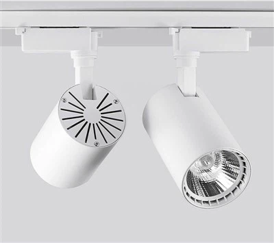 Capete de iluminat pe sină cu LED de 20W tip H