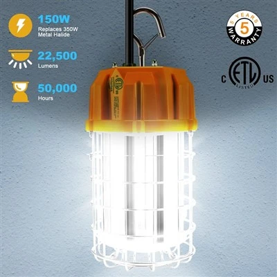 Lumină de lucru temporară cu LED de 250 W