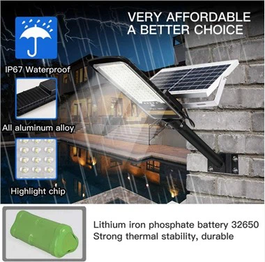 300w Solar Street Lights Outdoor Lamp