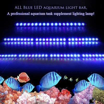 Bară de lumină LED pentru acvariu de 470 nm