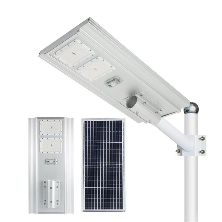 Green Solar-powered Roadway Light
