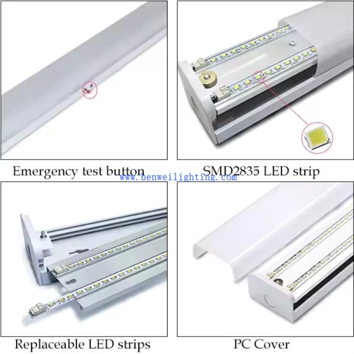 Led Batten Light 110-277V 15W 6100K
