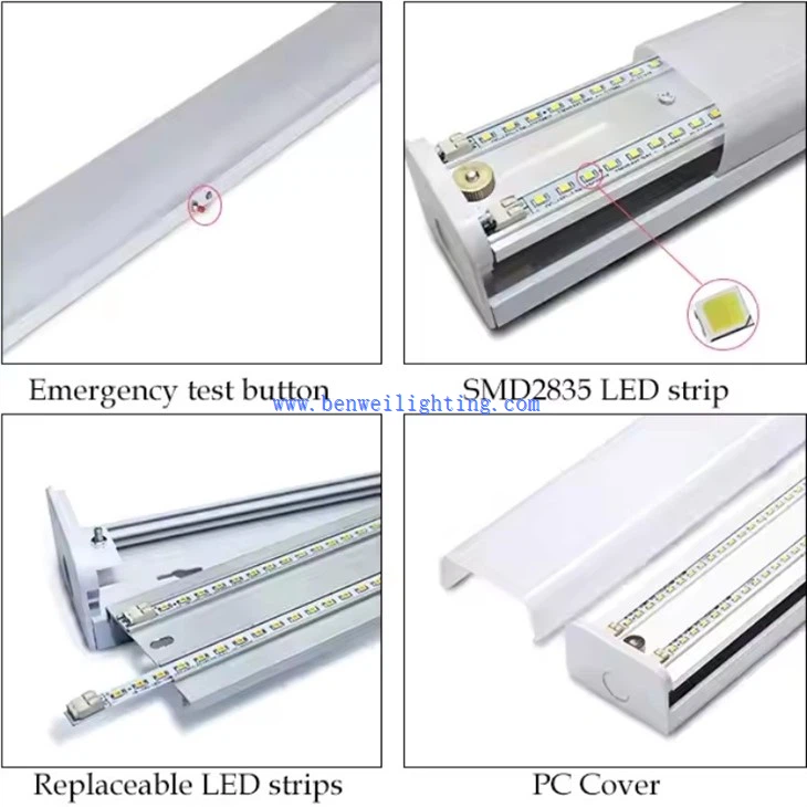 Led Batten Light 110-277V 25W 5900K