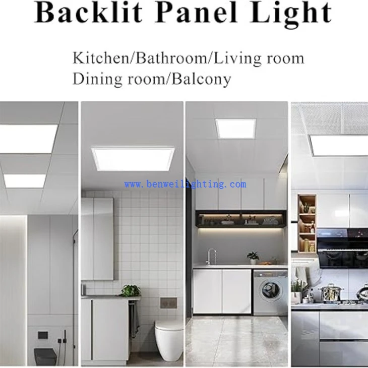 Led Flat Panel Light 220-277V 6300K 18W
