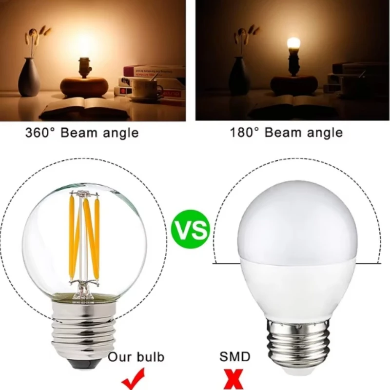 Decorate E26 E27 Base LED Filament Bulb Light Decorate E26 E27 Base LED Filament Bulb Light