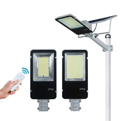 Lumină stradală solară LED de control cu ​​senzor