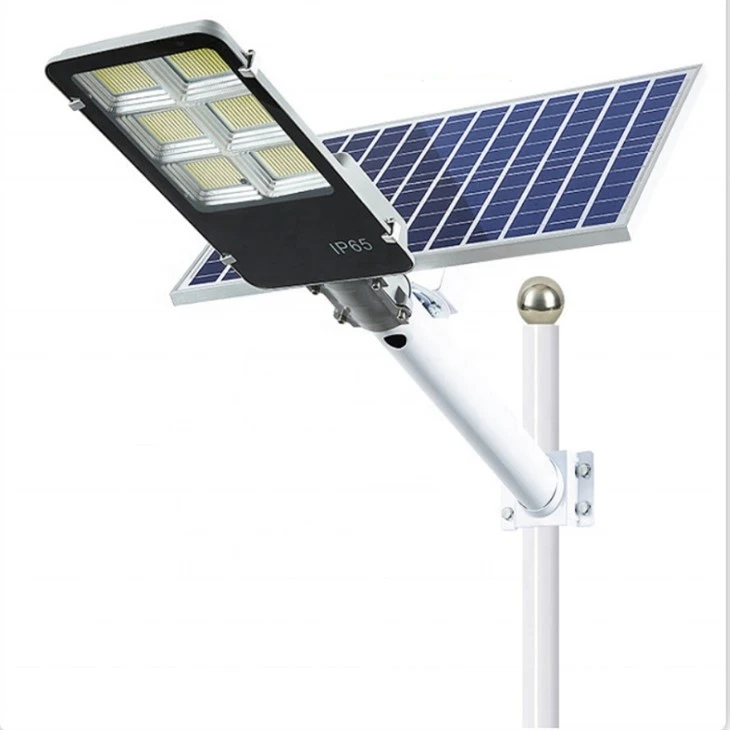 Street Light With Solar Panel And Battery